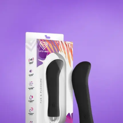 Latetobed Ragon - Akkus csiklóizgató (fekete)