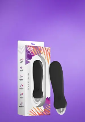 Latetobed Luxo - Akkus csiklóizgató (fekete)