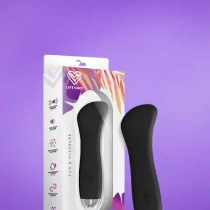 Latetobed Phana - Akkus csiklóizgató (fekete)