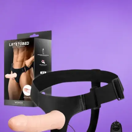Latetobed Wobox - Felcsatolható vibrációs üreges dildó
