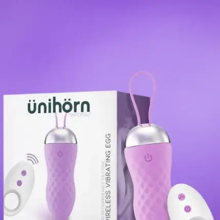 Ünihörn Brightevolet - Akkus vibrációs tojés (lila)