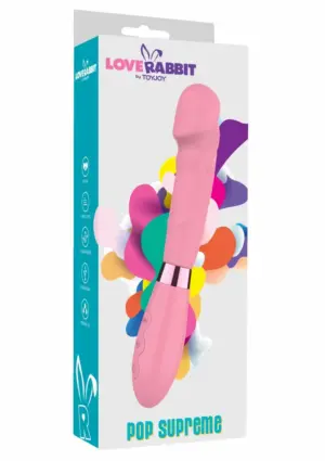 Toyjoy Pop Supreme - Akkus vibrátor (pink) - Image 2