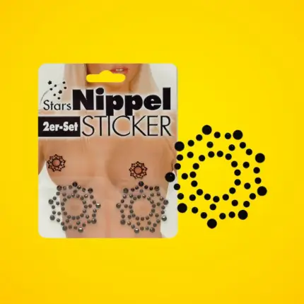 Felragasztható bimbódísz - csillag