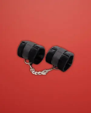 Fetish Intoyou - Puha bilincs tépőzárral (fekete)