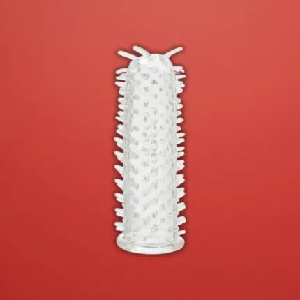 Toyjoy Seduction - Rücskös péniszköpeny (áttetsző)