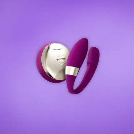 LELO Tiani 2 - Szilikon párvibrátor (lila)
