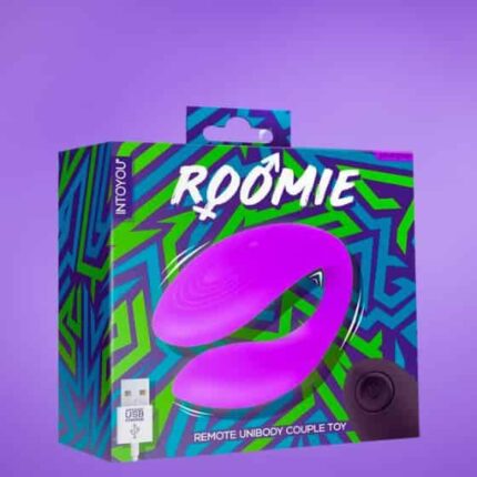 Intoyou Roomie - Akkus párvibrátor (lila)