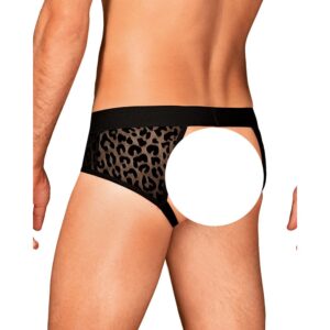 Obsessive Azmeron - Hátul nyitott csipkés férfi boxer - Image 4