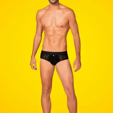 Obsessive Azmeron - Hátul nyitott csipkés férfi boxer