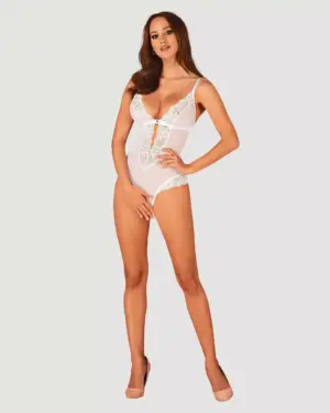 Obsessive Heavenlly - Alul nyitott fehér body - Image 3