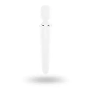 Satisfyer Woman Wand - Akkus, vízálló masszírozó vibrátor (fehér) - Image 3