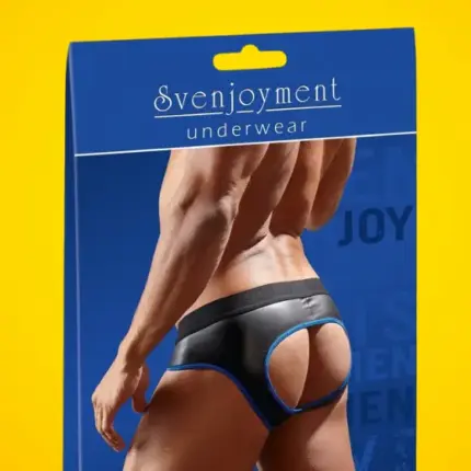 Svenjoyment - Nyitott Jock alsó (fekete-kék)