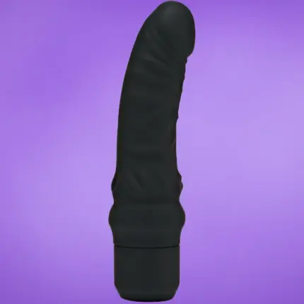 Toyjoy Get Real Mini - Élethű vibrátor (fekete)