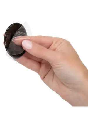 Calexotics - Kőr alakú mellbimbó tapasz (fekete) - Image 3