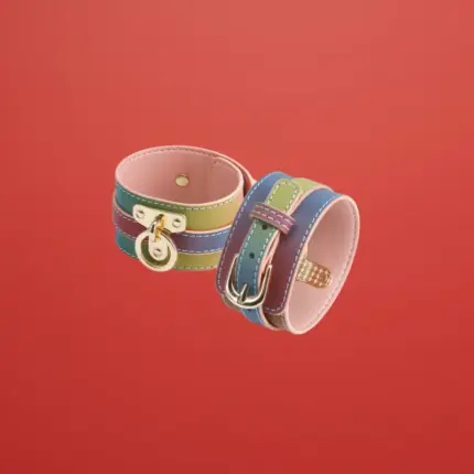 Spectra Bondage - Szivárványos boka bilincs