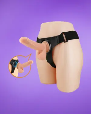 Pretty Love Tom - Felcsatolós dildó hámmal