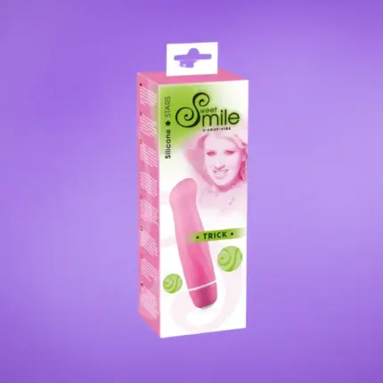 SMILE Trick - Mini G-pont vibrátor(rózsaszín)