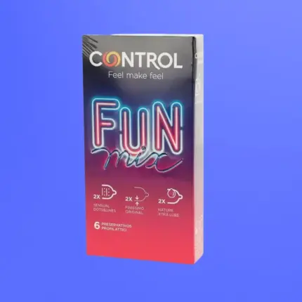 Control Fun Mix - Vegyes óvszer csomagban (6db)