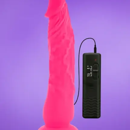 Diversia - Távirányítós flexibilis dildó (pink) - 21 cm