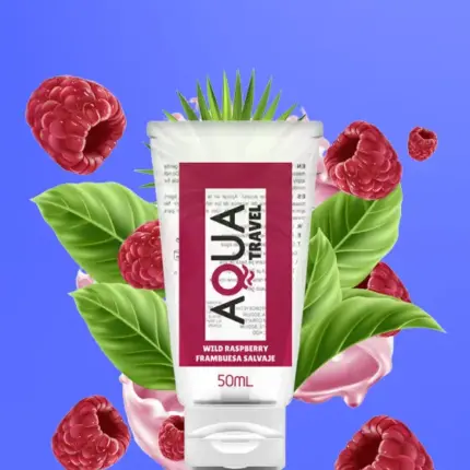 Aqua - Ízesített síkosító (málna) - 50ml