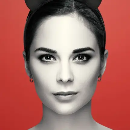 Coquette - Cicafüles fejpánt (fekete)