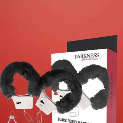 Darkness - Plüss bilincs (fekete)