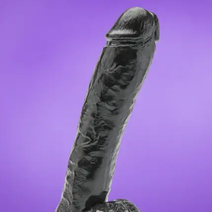 Get Real 11" - Fekete dildó (28cm)