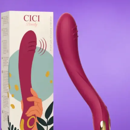 Cici Beauty - Íves G-pont vibrátor (lila)