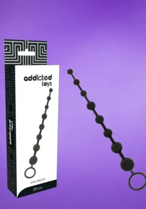 Addicted Toys - Análgyöngysor (fekete)