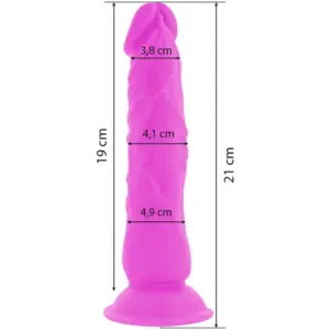Diversia - Távirányítós flexibilis dildó (lila) - 21 cm - Image 3