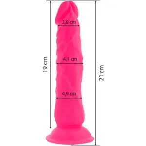 Diversia - Távirányítós flexibilis dildó (pink) - 21 cm - Image 3