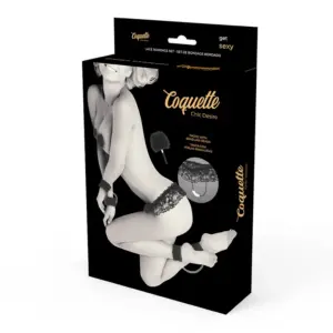 Coquette Chis Desire - Bondage szett 5 részes (fekete) - Image 3