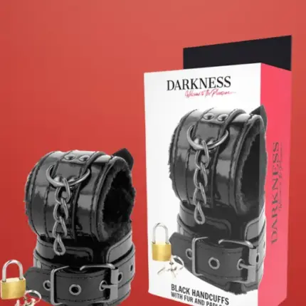 Darkness - Csukló bilincs (fekete)