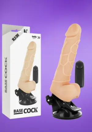 Base Cock - Realisztikus dildó távirányítóval (18,5cm)
