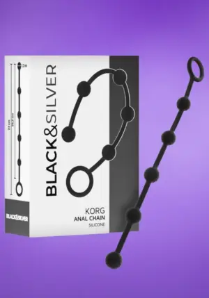 Black&Silver Korg - Análgyöngy (fekete)
