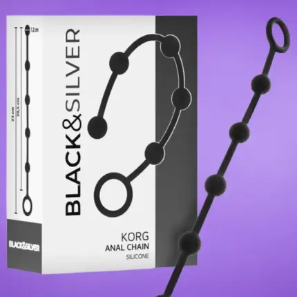 Black&Silver Korg - Análgyöngy (fekete)