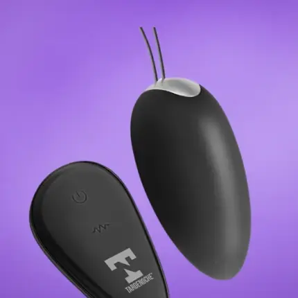 Tardenoche Ralan - Vibráló tojás távirányítóval (fekete)