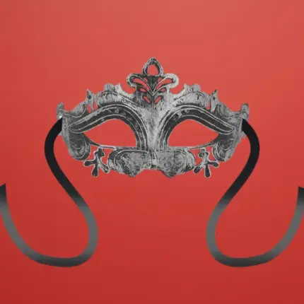 Ohmama - Velencei szemmaszk (ezüst)