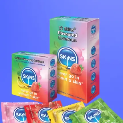Skins Flavours - Ízesített óvszer (12db)