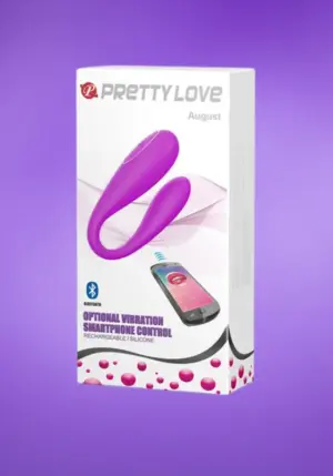 Pretty Love August -  Appos párvibrátor (lila)