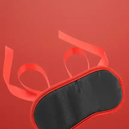 Ohmama - Szemtakaró - fekete piros szegéllyel