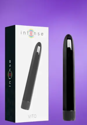 Intense Vito - Rúdvibrátor (fekete)