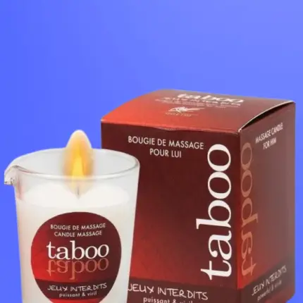 Taboo - Feromonos masszázsgyertya férfiaknak