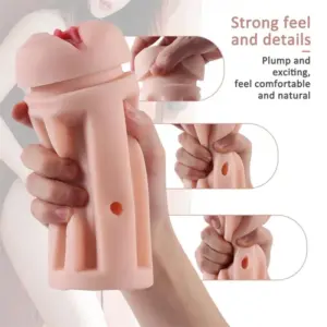 Shequ  - Férfi vagina maszturbátor (likőrös üvegben) - Image 3