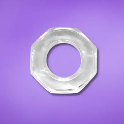 Beas Rings 22 mm - Péniszgyűrű (áttetsző)