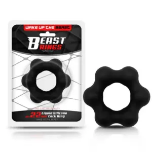 Beast Rings 22 mm - Péniszgyűrű (fekete) - Image 4
