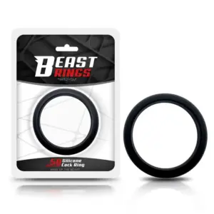 Beast Rings 50 mm - Szilikon péniszgyűrű (fekete) - Image 4