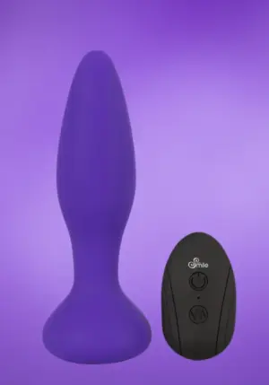 SMILE RC - Akkus, rádiós anál vibrátor (lila)