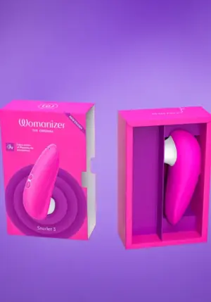 Womanizer Starlet 3 - Akkus, vízálló csiklóizgató (pink)