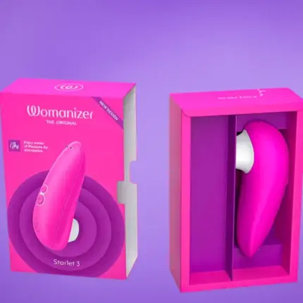 Womanizer Starlet 3 - Akkus, vízálló csiklóizgató (pink)